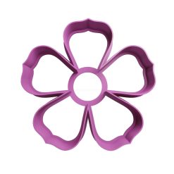 Flor de 5 Petalos Cortador de Galletas STL 2