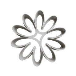 Margarita Contorno Cortador de Galletas STL