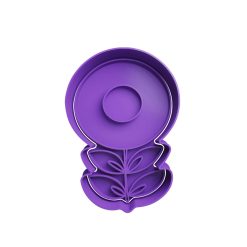 Flor Cortador de Galletas STL 19