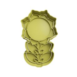 Girasol Cortador de Galletas STL