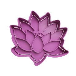 Flor de Loto Cortador de Galletas STL