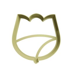 Tulipan Contorno Cortador de Galletas STL