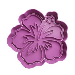 Flor Hawaiana Hibiscus Cortador de Galletas STL