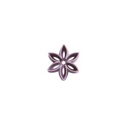 Flor de 6 Petalos 3cm Cortador de Galletas STL 2