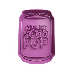 My Little Soda Pop Cortador de Galletas STL