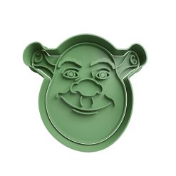 Shrek Cortador de Galletas STL