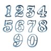 Set Numeros Cortador de Galletas STL