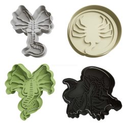 Set Alien Cortador de Galletas STL