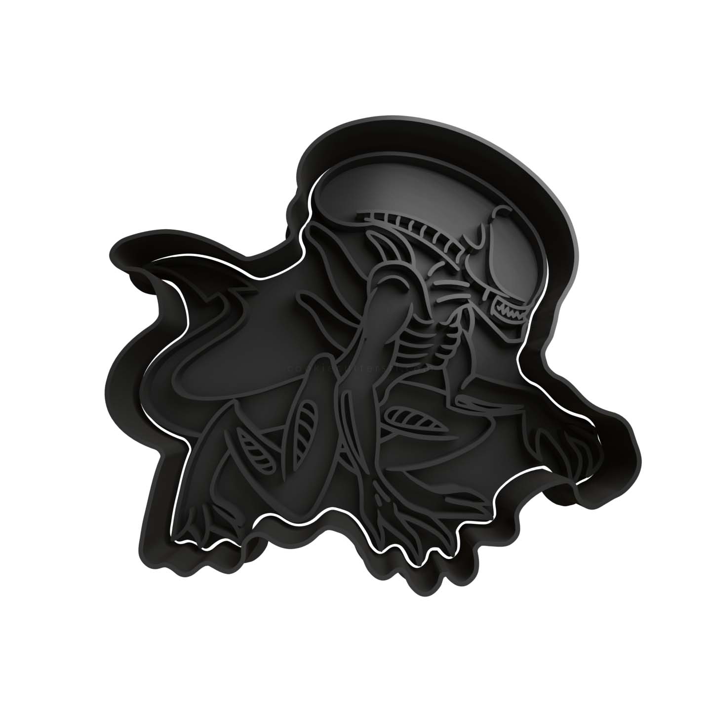 Xenomorfo Cortador de Galletas STL