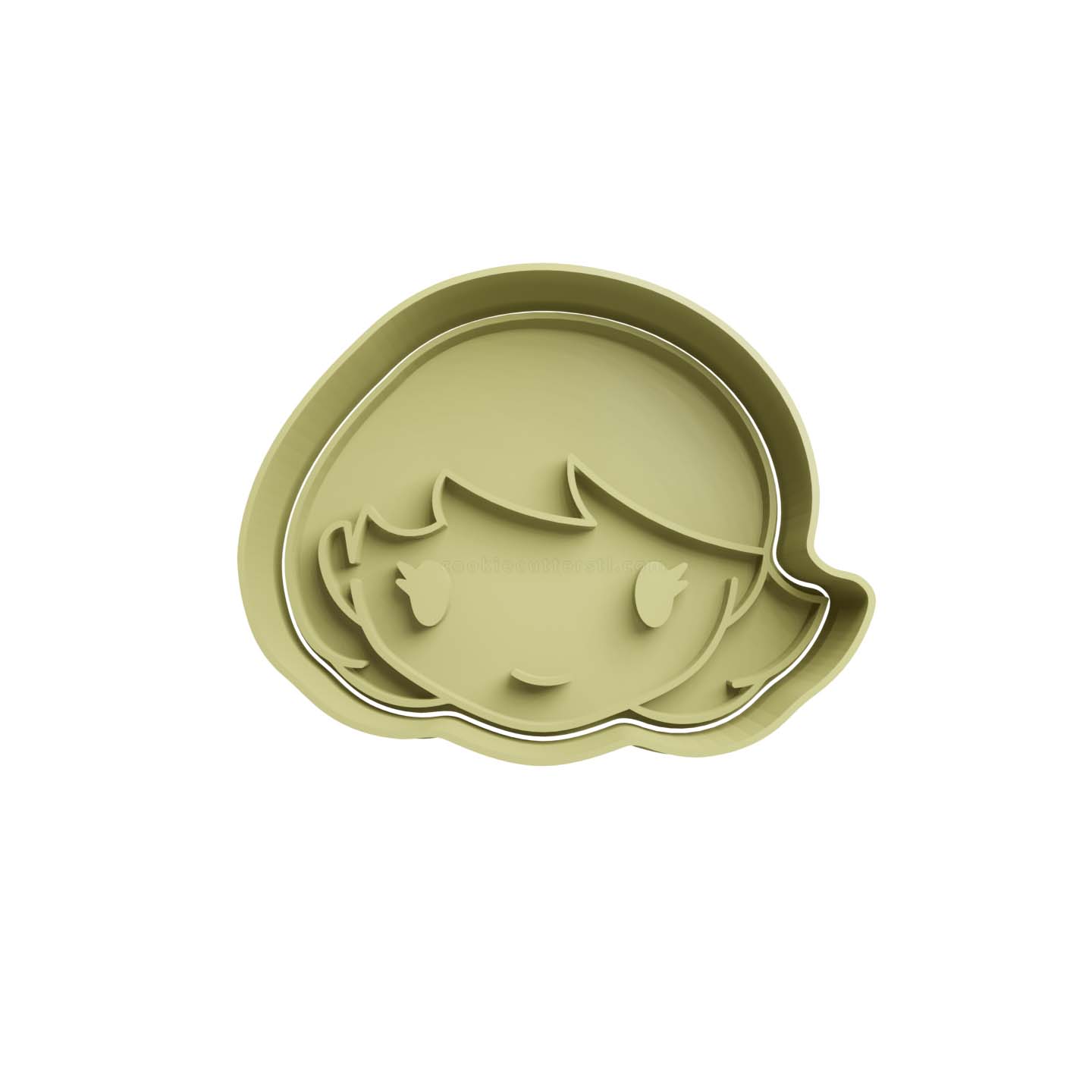 Wasp Cabeza Cortador de Galletas STL