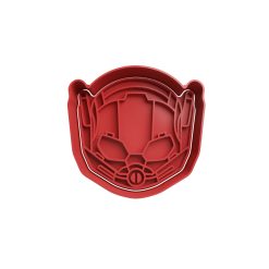 AntMan Cabeza Cortador de Galletas STL