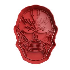 Titan Colosal Cortador de Galletas STL