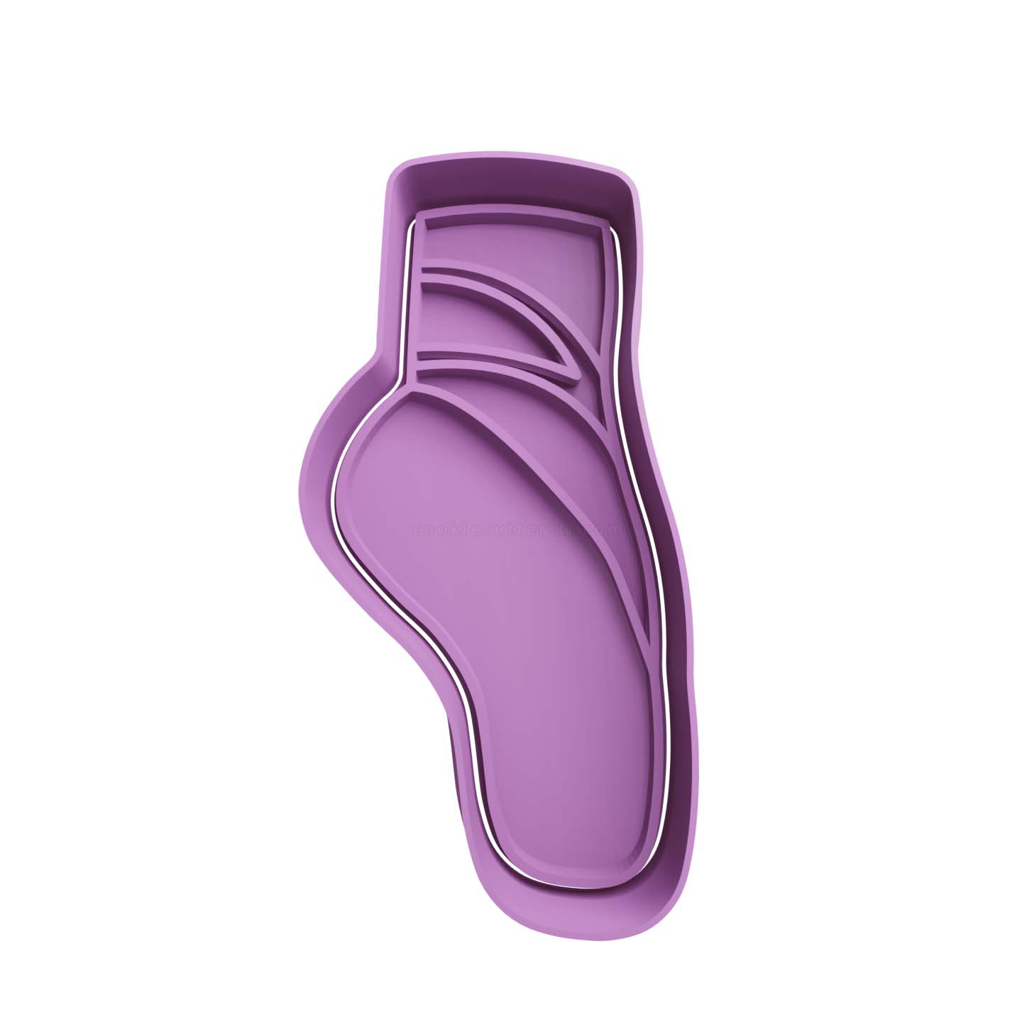 Zapato de Ballet Cortador de Galletas STL