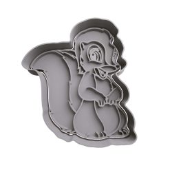 Flor Zorrino Cortador de Galletas STL