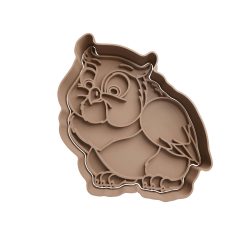 Señor Buho Cortador de Galletas STL