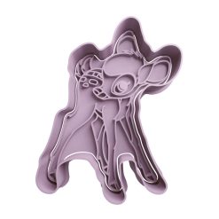 Bambi Cortador de Galletas STL