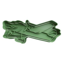 Bombardino Crocodilo Meme Cortador de Galletas STL