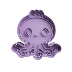 Blueberinni Octopussini Meme Cortador de Galletas STL
