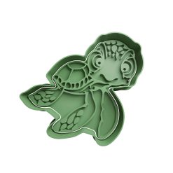 Tortuga Squirt Cortador de Galletas STL 2