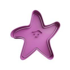 Estrella Marina Peach Cortador de Galletas STL