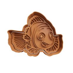 Pez Payaso Nemo Cortador de Galletas STL 3