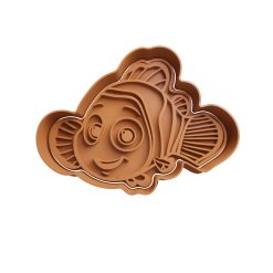 Pez Payaso Nemo Cortador de Galletas STL 2 (Cortante STL Gratis)