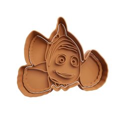 Pez Payaso Marlin Cortador de Galletas STL