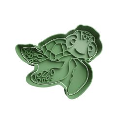 Tortuga Squirt Cortador de Galletas STL