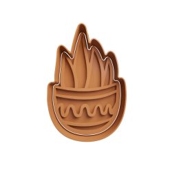 Cactus Cortador de Galletas STL