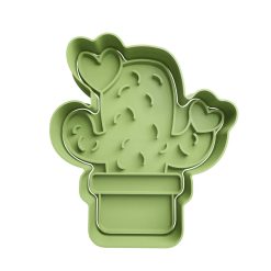 Cactus Cortador de Galletas STL