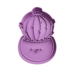 Cactus Cortador de Galletas STL 13
