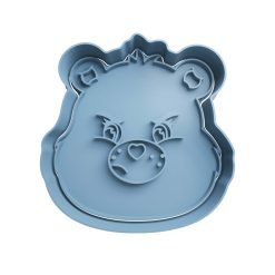 Cariñosito Cabeza Cortador de Galletas STL 6
