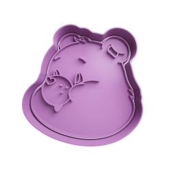 Cariñosito Cabeza Cortador de Galletas STL 5
