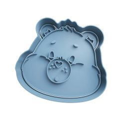 Cariñosito Cabeza Cortador de Galletas STL 3