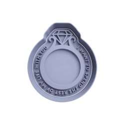 Anillo de Compromiso Cortador de Galletas STL 4