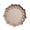 Circulo con Corazones y Huellitas Cortador de Galletas STL