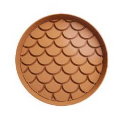Circulo con Escamas Cortador de Galletas STL