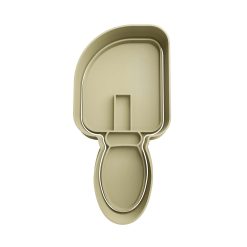 Espatula de Silicona Cortador de Galletas STL