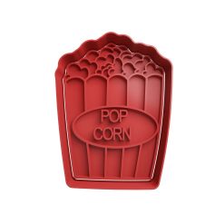 Pochoclo Palomitas de Maiz Cortador de Galletas STL