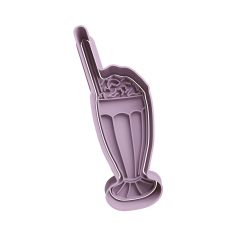 Malteada Cortador de Galletas STL