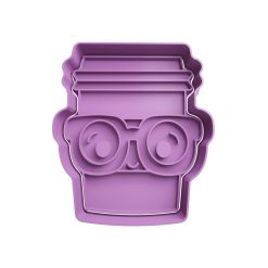 Café Cute Cortador de Galletas STL
