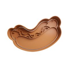 Hot Dog Cortador de Galletas STL