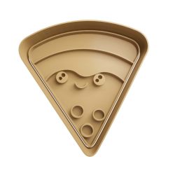 Pizza Cute Cortador de Galletas STL