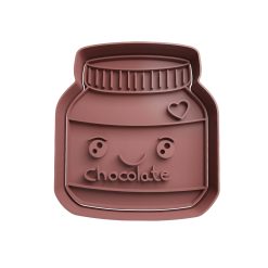 Pote de Chocolate Cortador de Galletas STL