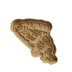 Porción de Pizza Cortador de Galletas STL