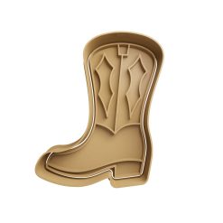 Botas de Vaquero Cortador de Galletas STL 2