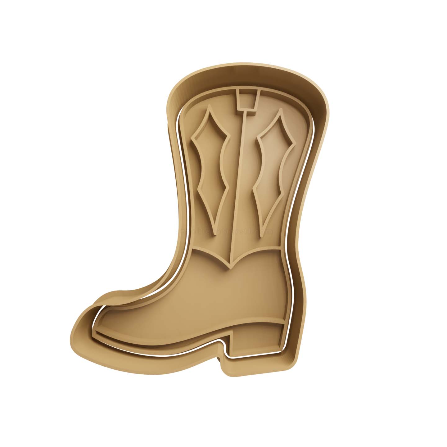 Botas de Vaquero Cortador de Galletas STL 2