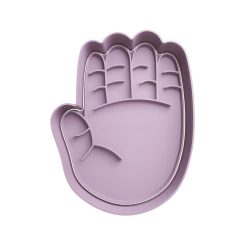 Mano Cortador de Galletas STL