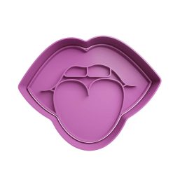 Labios Cortador de Galletas STL