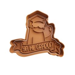 Deformito Egresado -Ya me gradue Cortador de Galletas STL